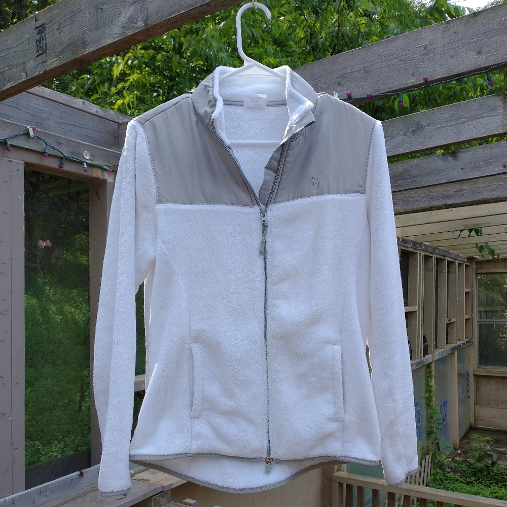 Danskin Now Fleece Double Zip Jacket